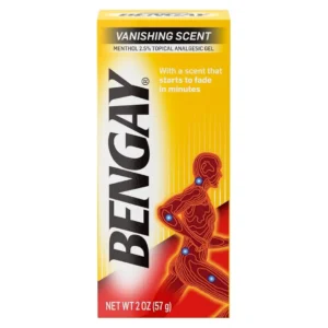 Bengay Vanishing Scent - Fast Pain Relief with a Pleasant Scent