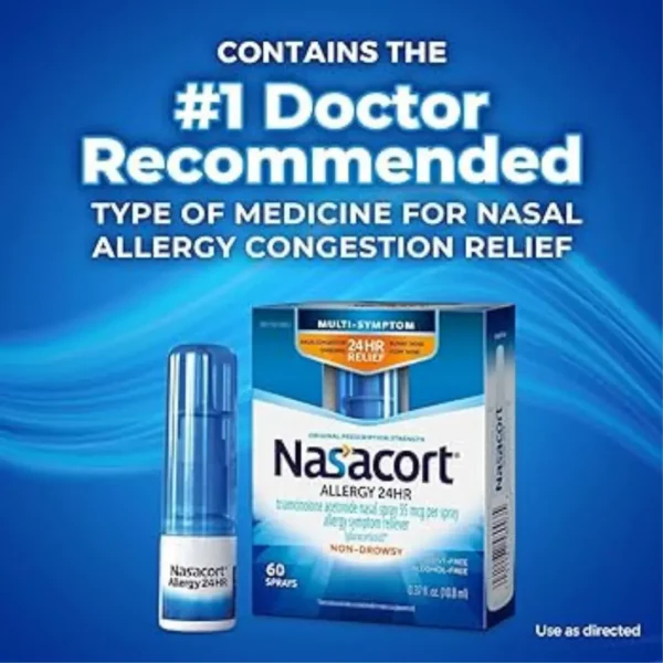 Nasacort Allergy 24hr - Long-Lasting Relief from Allergy Symptoms