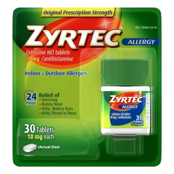 Zyrtec - Effective Allergy Relief