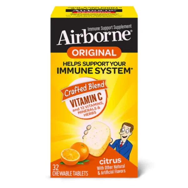 Airborne Chewable Tablets - Immune Support on the Go