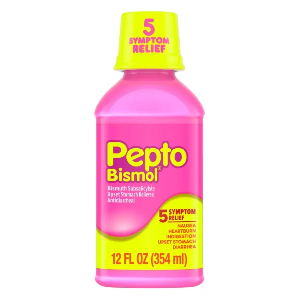 Pepto-Bismol 5 Symptoms Relief