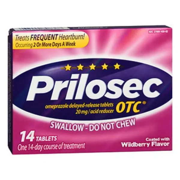 Prilosec OTC Wildberry Coated Tablets