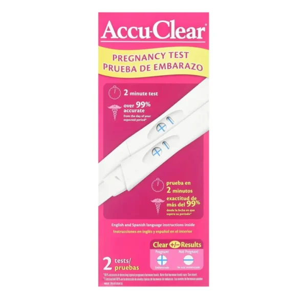 Accu-clear Pregnancy Test - Accurate and Reliable Results