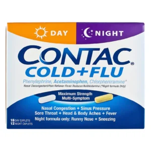 Contac Cold+Flu - Comprehensive Relief for Cold and Flu Symptoms