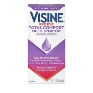 Visine Total Comfort Multi Symptom Red Eye Drops - Comprehensive Eye Relief