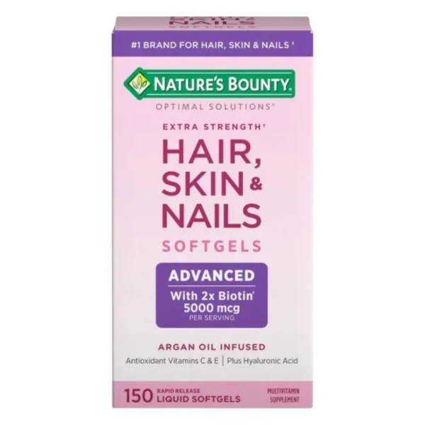 Nature's Bounty Hair, Skin, and Nails Softgels - Enhance Your Natural Beauty