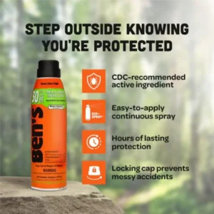 Ben’s Tick and Insect Repellent - Effective Protection from Ticks and Insects