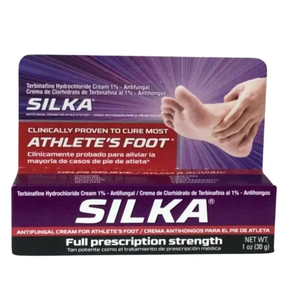 Silka Athlete’s Foot Cream - Fast-Acting Antifungal Treatment