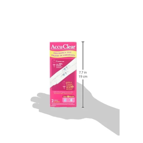 Accu-clear Pregnancy Test - Accurate and Reliable Results