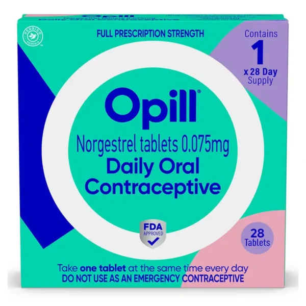 Opill Daily Oral Contraceptive - Reliable Daily Birth Control