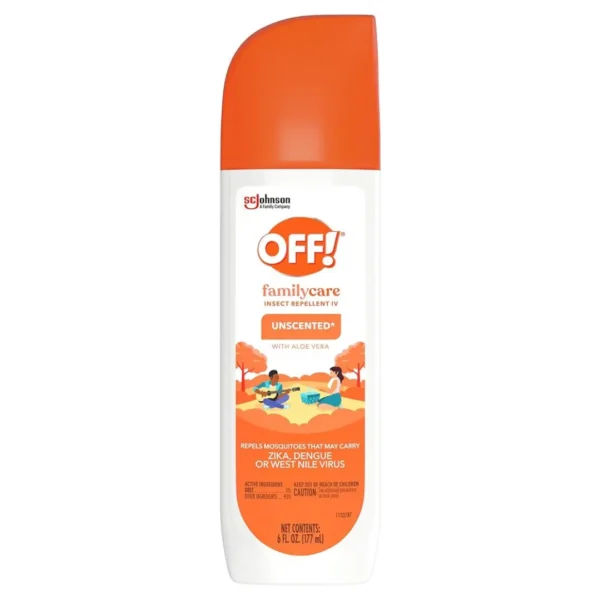 OFF! Family Care Unscented with Aloe Vera