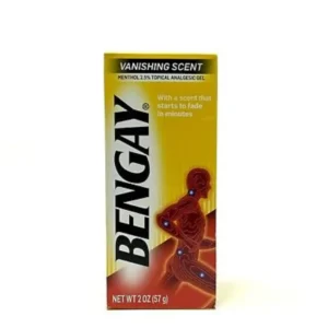 Bengay Vanishing Scent - Fast Pain Relief with a Pleasant Scent