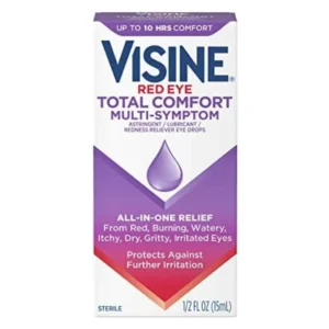 Visine Total Comfort Multi Symptom Red Eye Drops - Comprehensive Eye Relief