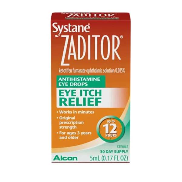 Systane Zaditor Eye Itch Relief Drops