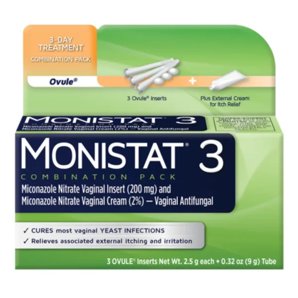 Monistat 3 - Effective Yeast Infection Treatment