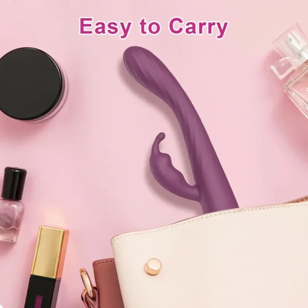 Beginner Rabbit Vibrator – Clitoral and Nipple Stimulating Sex Toy with 10 Speeds - Image 2