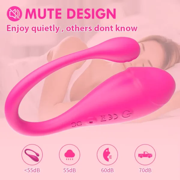 Wireless Bluetooth Vibrator with Remote Control – Clitoral and G-Spot Stimulator for Women