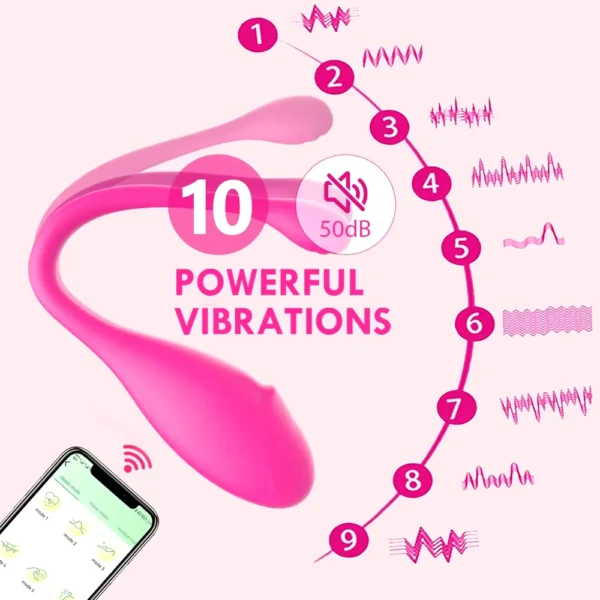 Wireless Bluetooth Vibrator with Remote Control – Clitoral and G-Spot Stimulator for Women - Image 5