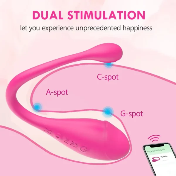 Wireless Bluetooth Vibrator with Remote Control – Clitoral and G-Spot Stimulator for Women - Image 7