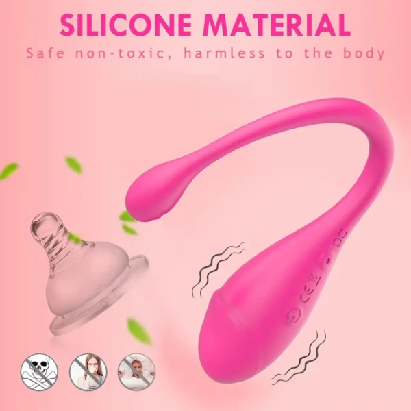 Wireless Bluetooth Vibrator with Remote Control – Clitoral and G-Spot Stimulator for Women - Image 3